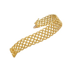 Buccellati Crepe De Chine  Yellow Gold 6-Row Bracelet